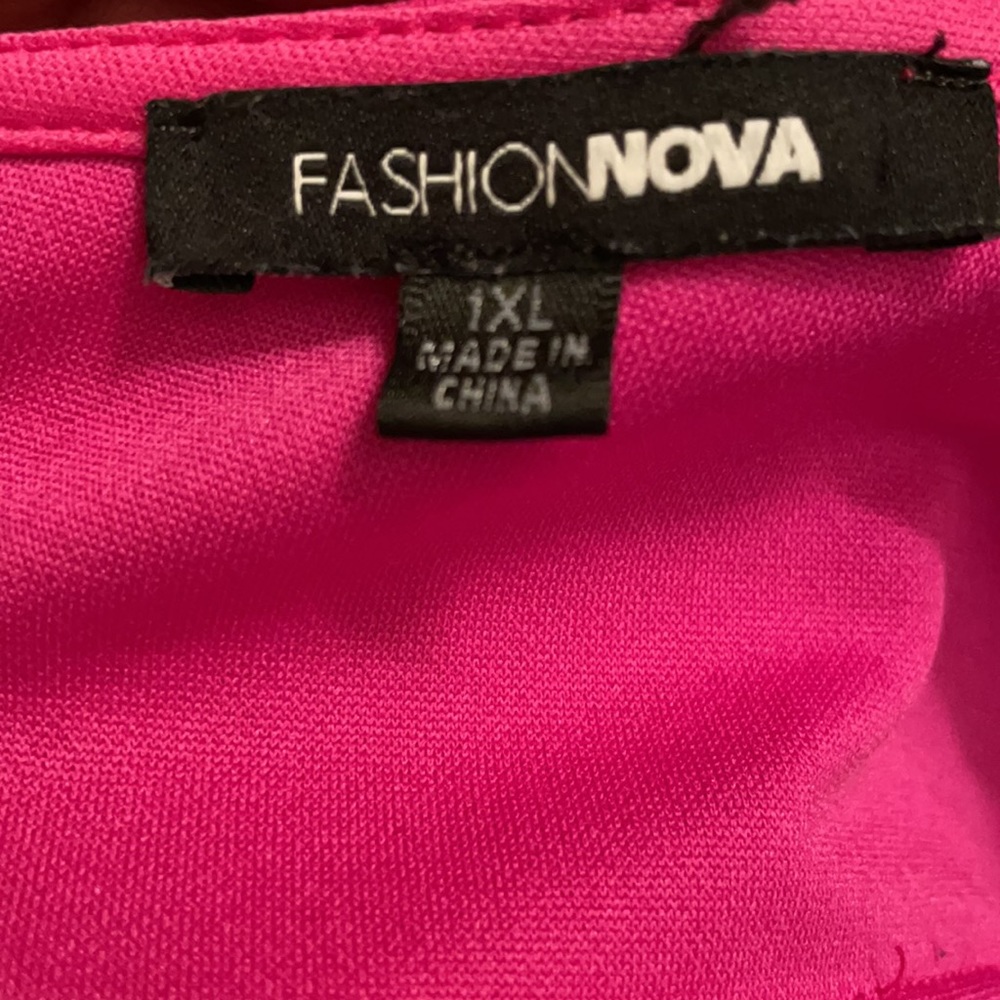 Pink Fashion Nova Romper
